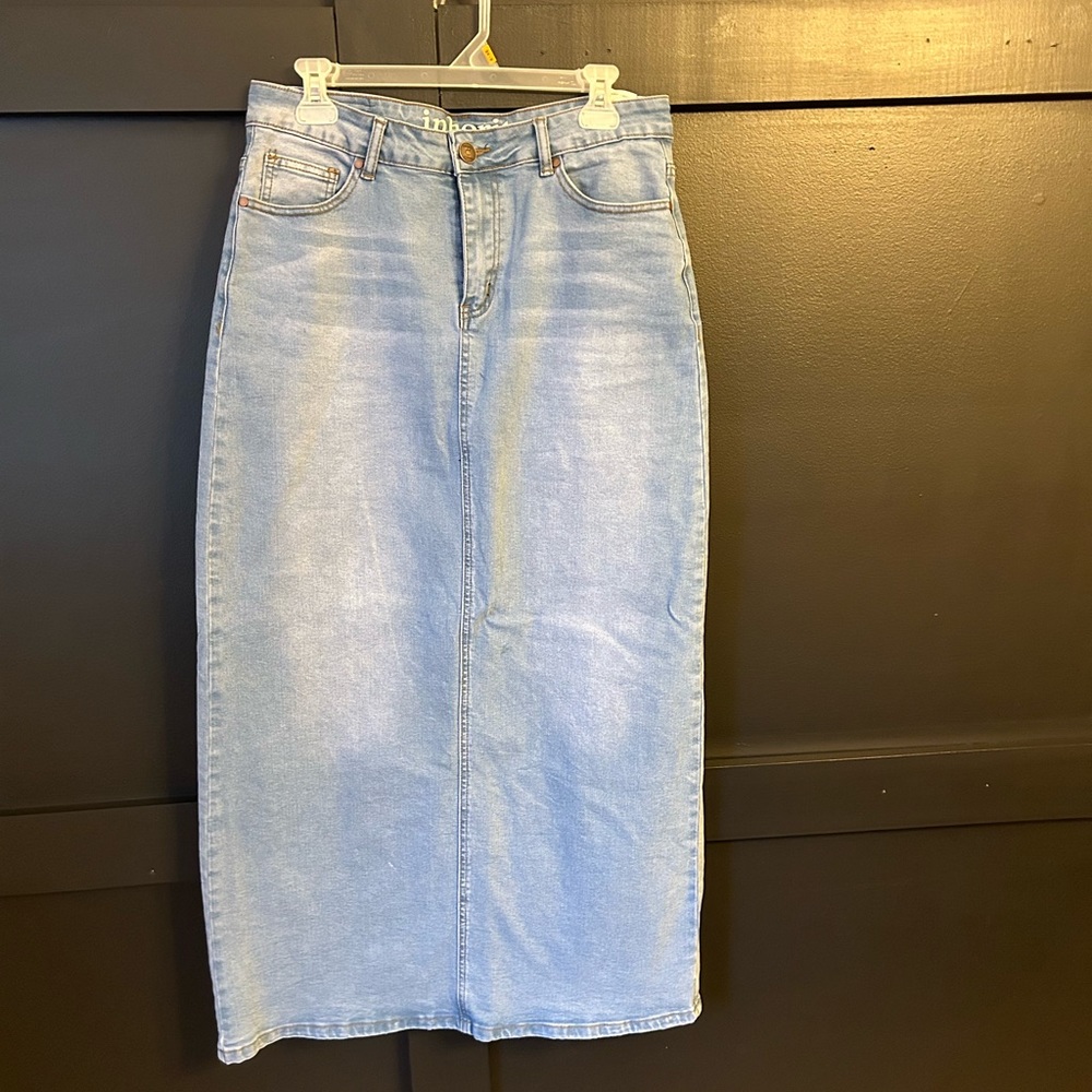 INHERICO Jean skirt size 10